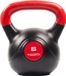 Toorx PVC Kettlebell - 6 kg - Rood/Zwart