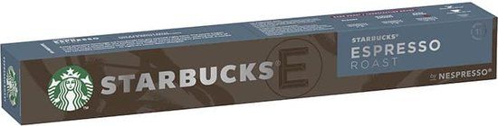 Starbucks Espresso Roast Koffiecups - 10 stuks - Nespresso Compatible