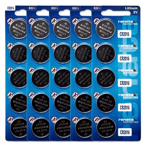 Renata CR2016 Lithium Batterij 3V - 25 stuks