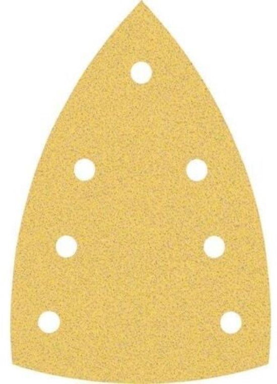 Bosch Professional Bosch Accessories 2608901642 Schuurpapier voor multischuurmachine Korrelgrootte (num) 80 (l x b) 150 mm x 100 mm 50 stuks