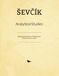 Ševčík Analytical Studies for Tchaikovsky's Violin Concerto, Op.19: Technical Studies