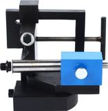 StarTech Buismondstuk/buisuitneemder - PNM1-1/2 - 2-assig verstelbaar - Capaciteit Ø 19–76 mm - Tot 50° hoek - IJzer/roestvrij staal - Blauw