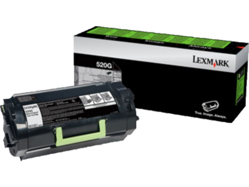 Lexmark 522X (52D2X00) toner zwart extra hoge capaciteit (origineel)