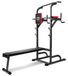 Barre de traction - Station de traction - Pliable - Charge de 110 kg - Avec sac de transport