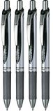 Pentel BL77 Energel XM trigger 0,7 mm zwart 4 stuks