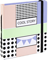 Hama Cool Story Fotoalbum - Meerkleurig - 56 foto's - 5.4 x 8.6 cm