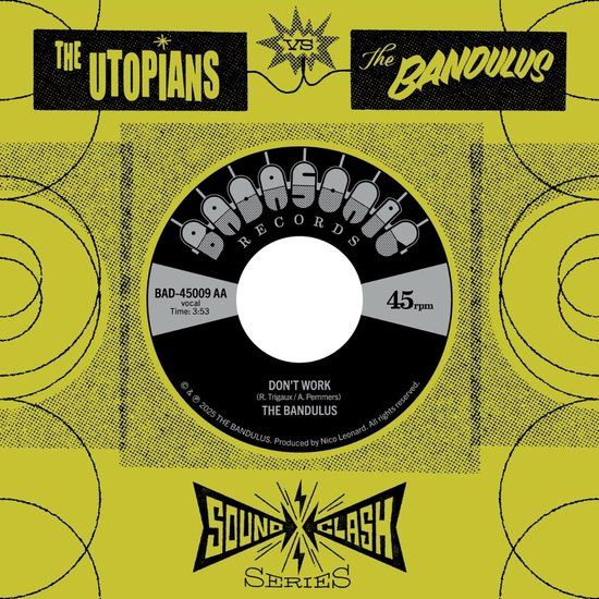 Soundclash Badasonic Records The Bandulus & The Utopians - Soundclash Series (7" Single)