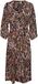 VERO MODA VMJAWI 3/4 V-NECK CALF DRESS WVN BTQ Dames Jurk - Maat S