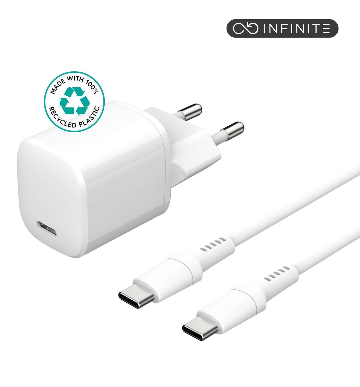 eSTUFF ES637600 oplader voor mobiele apparatuur Smartphone, Tablet Wit AC Binnen