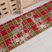 PETTI Artigiani Italiani - Keukentapijt, Natalizio, keukentapijt, antislip, wasbaar, 52 x 280 cm, rendier, beige, 100% Made in Italy