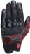 Dainese Ermex Zwart Lava Rood Handschoenen - Handschoen