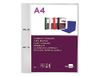 Ordner Liderpapel Ordner kangoeroe, 2 ringen, 40 mm, gemengd, polypropyleen, DIN A4, transparant