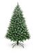 Yorbay Kunstkerstboom Spar - 150 cm - Groen - PVC - 720 Takken - Inclusief Metalen Voet