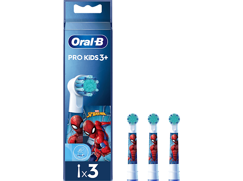 Oral-B Kids Spider-Man - Opzetborstels - 3 stuks