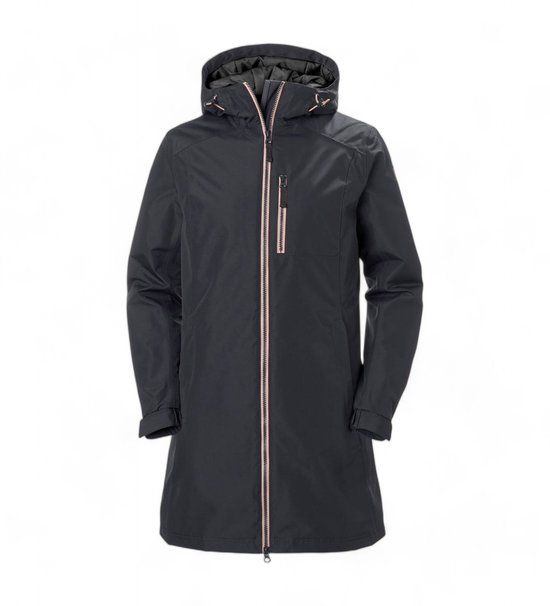 Helly Hansen Long Belfast Winter Jacket Women - ebony M 2020