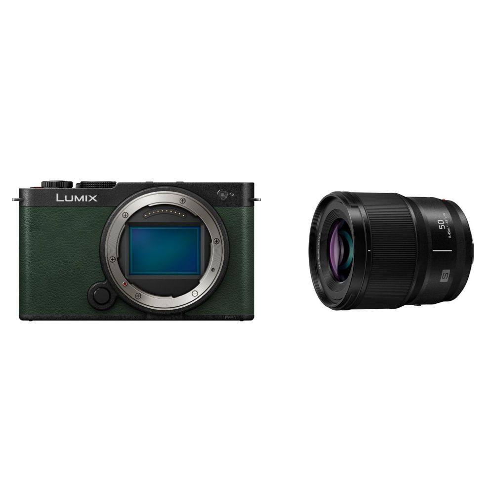 Panasonic Lumix S9 Body Dark Olive + 50mm F1.8 Lens Kit