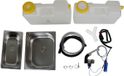 12V Mini-keuken, verkoopstand, bouwpakket. Inclusief spoelbak, afmetingen: 325x265x100 mm en 325x176x100 mm. Dubbele spoelbak