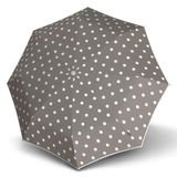 Knirps Paraplu T.760 Stick Automatic Dot Art Taupe Grijs Veelkleurig