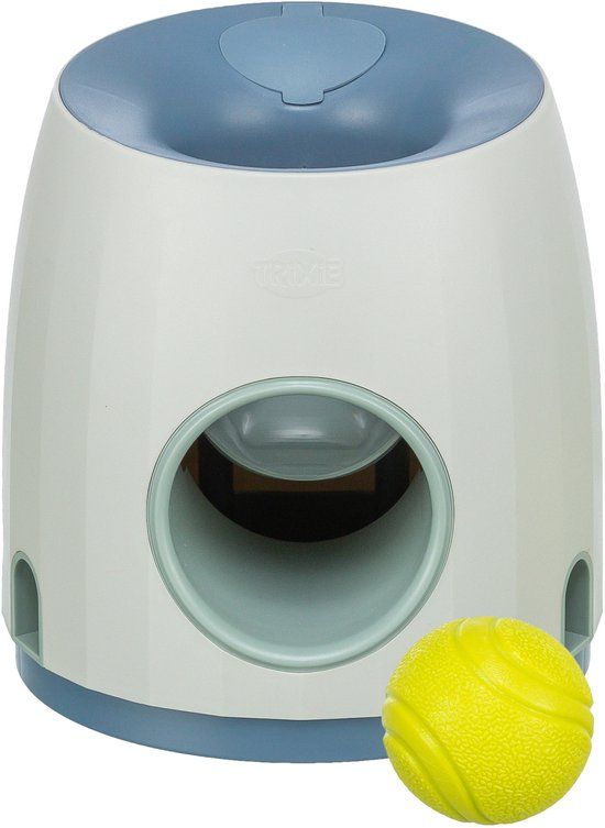 Trixie Dog Activity - Strategiespel Ball & Treat - Wit/Blauw - 17X17X18 cm