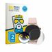 BROTECT - Screenprotector voor aeac AR-01 1.32" - Folie Beschermfolie transparant volledig dekking - 2 Stuks