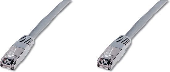 Digitus DK-1531-030 RJ45 Netwerkkabel, patchkabel CAT 5e SF/UTP 3.00 m Grijs