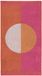 Seahorse Strandlaken Colorblock Circle - Roze - 100x180