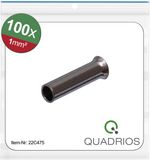 QUADRIOS Adereindhuls 22C475, 1 mm², Niet geïsoleerd, 100 stuks