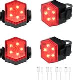 Lumehelbed Handels GmbH 4 Stuks LED Safety Light Clip On