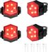 Lumehelbed Handels GmbH 4 Stuks LED Safety Light Clip On