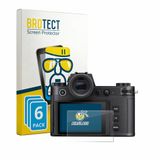 BROTECT Bedifol GmbH Screenprotector 6 Stuks voor Leica SL3-P Beschermglas transparant