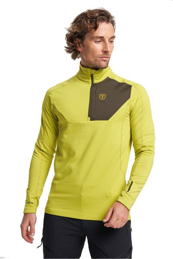 Tenson Txlite Half Zip Skipully Heren Grijs L