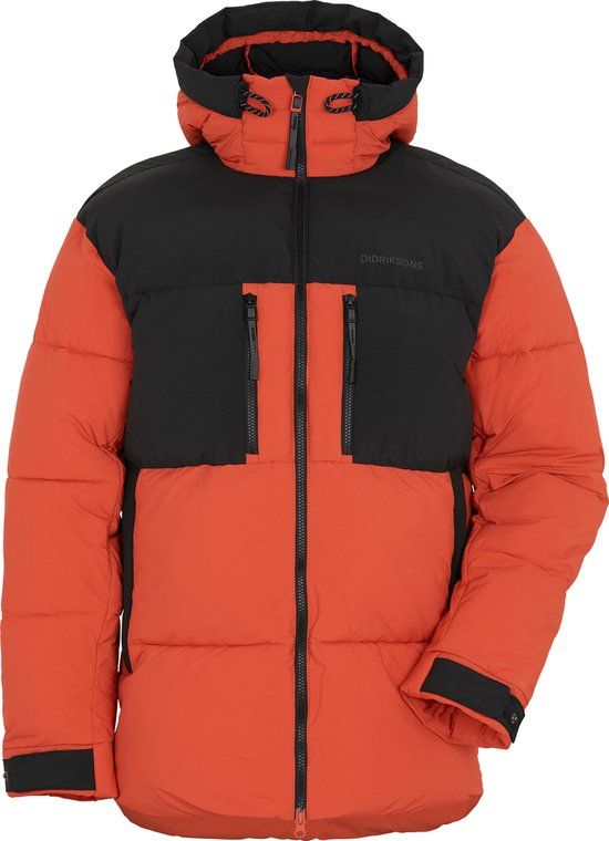 Didriksons Hilmer USX JKT 2 Heren Outdoor Jack - Sabi Orange - Maat M - Herfst/Winter 2022
