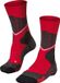 FALKE SC1 Langlauf Skisokken compressie, Ultralichte padding functioneel garen sportsokken heren rood - Maat 46-48