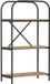 vidaXL Boekenplank 3-laags 60 x 30 x 109 cm Bewerkt hout Artisan Eiken