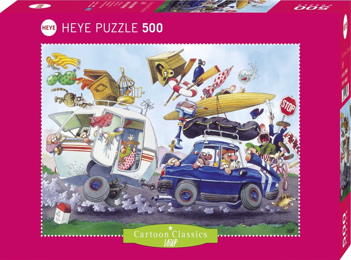 Heye Puzzle Puzzel Off On Holiday! Loup 500 stukjes Heye 29988