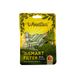 Weedlez Actief koolfilter 6 mm Phil Trino - SmartFilter (keramiek + cellulose + veganistische kokoskool) - Made in Italy, geen verstopping, stijlvol en zacht - verpakking van 50 premium filters (groen