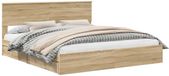 vidaXL Lit de rangement avec tiroir Chêne Sonoma 180 x 200 cm Bois composite