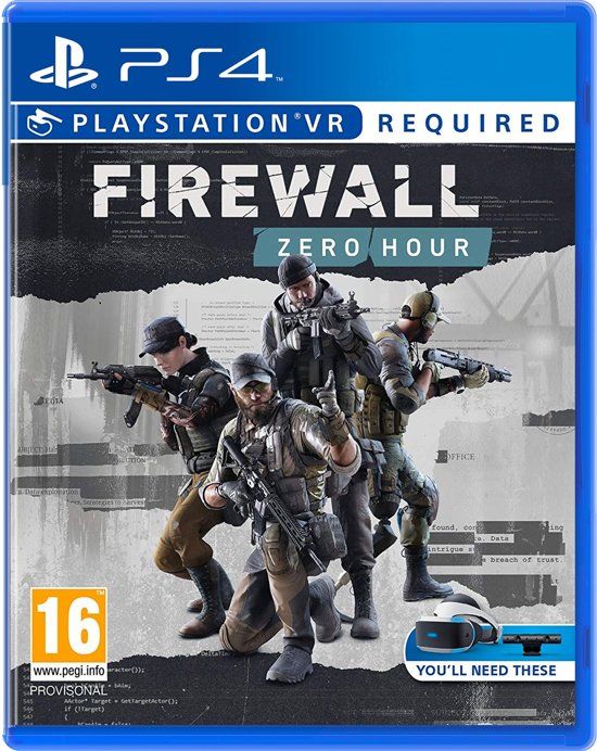Sony Firewall Zero Hour VR PS4 (import) - EAN: 0711719389576