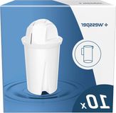 Filtre cartouches compatible avec Brita Classic - 10 pièces AquaClassic Anna Monomax PearlCo Amazon Basics