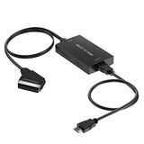 AIFHDAUF Scart naar HDMI converter met HDMI-kabel
