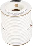 AmazonBasics Luidsprekerkabel, 14 AWG (1,63 mm), 99,9% zuurstofvrij koper, 30,5 m, wit