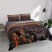 Italian Bed Linen Dekbedovertrek van microvezel met digitale print Goodnight, Manhattan, tweepersoonsbed