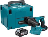 Makita HR 012 GU101 marteau combiné sans fil 40 V max. 3,3 J SDS plus sans balais + 1x batterie 4,0 Ah + Makpac - sans chargeur