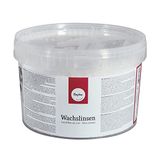 Rayher 3107202 waxparels voor kaarsen, wit, 1500 g
