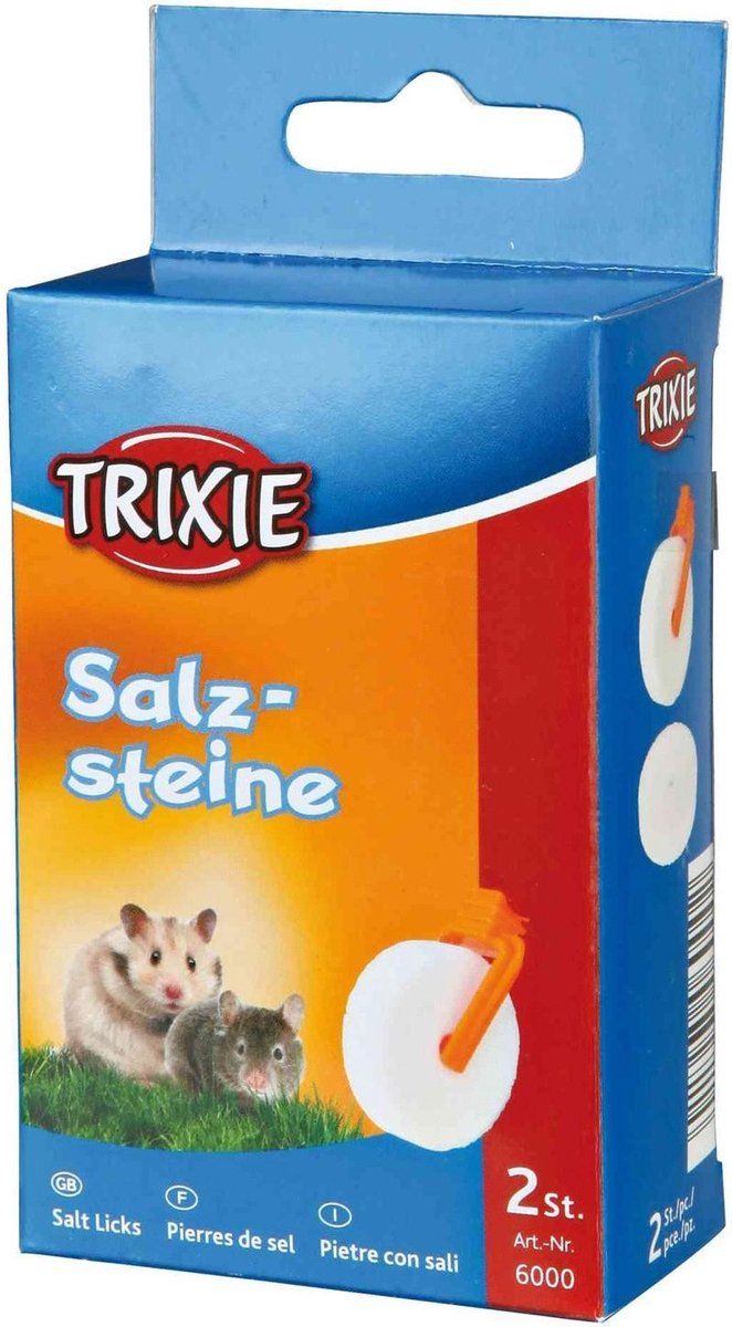 TRIXIE zoutliksteen met houder