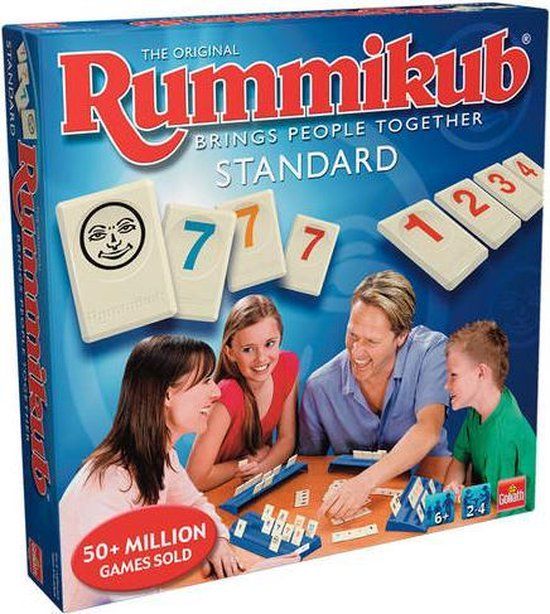Goliath Rummikub Standaard Editie - Bordspel - 2-4 Spelers