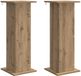 vidaXL Pied pour plantes 2 pcs artisanal chêne 30,5 x 30 x 80,5 cm