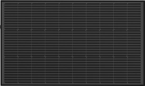 EcoFlow 2x 100W Zonnepaneel Set - Zwart - Monokristallijn - Met Bevestigingsbeugels