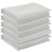 vidaXL Nappe 5 pièces ronde blanche ø 140 cm