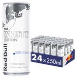 Red Bull Boisson Énergisante Goût Coco Açaí Édition Blanche - Lot de 24 x 25 cl